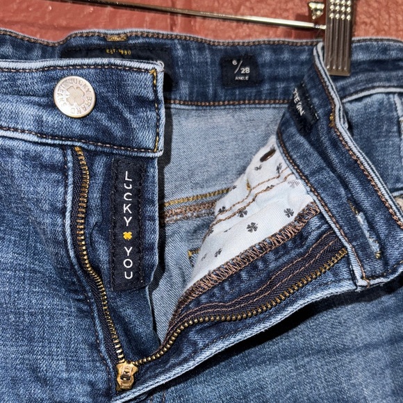 Lucky Brand Dark Blue Skinny Jeans - Picture 3 of 4